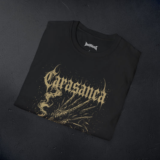 Carsanca: Black Unisex T-Shirt