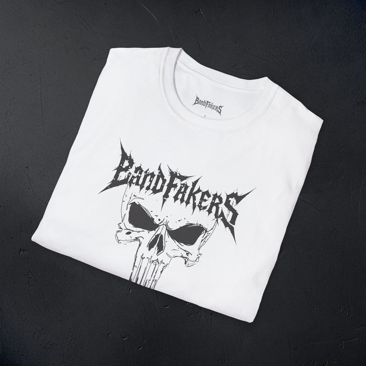 BandFakers: White Unisex T-Shirt