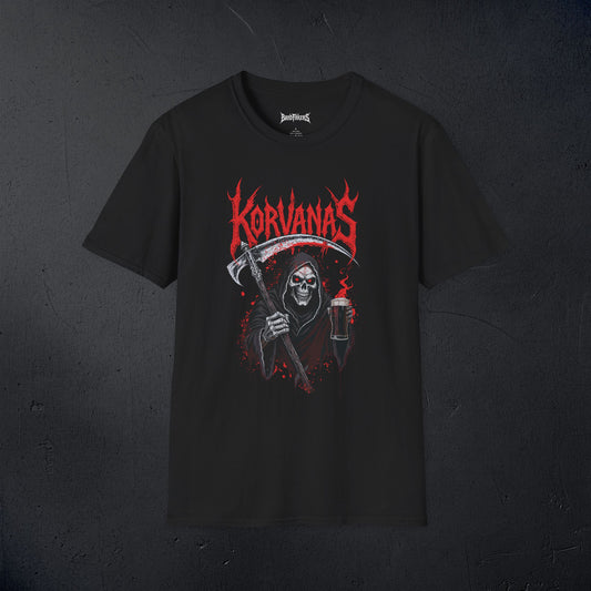 Korvanas: Black Unisex T-Shirt