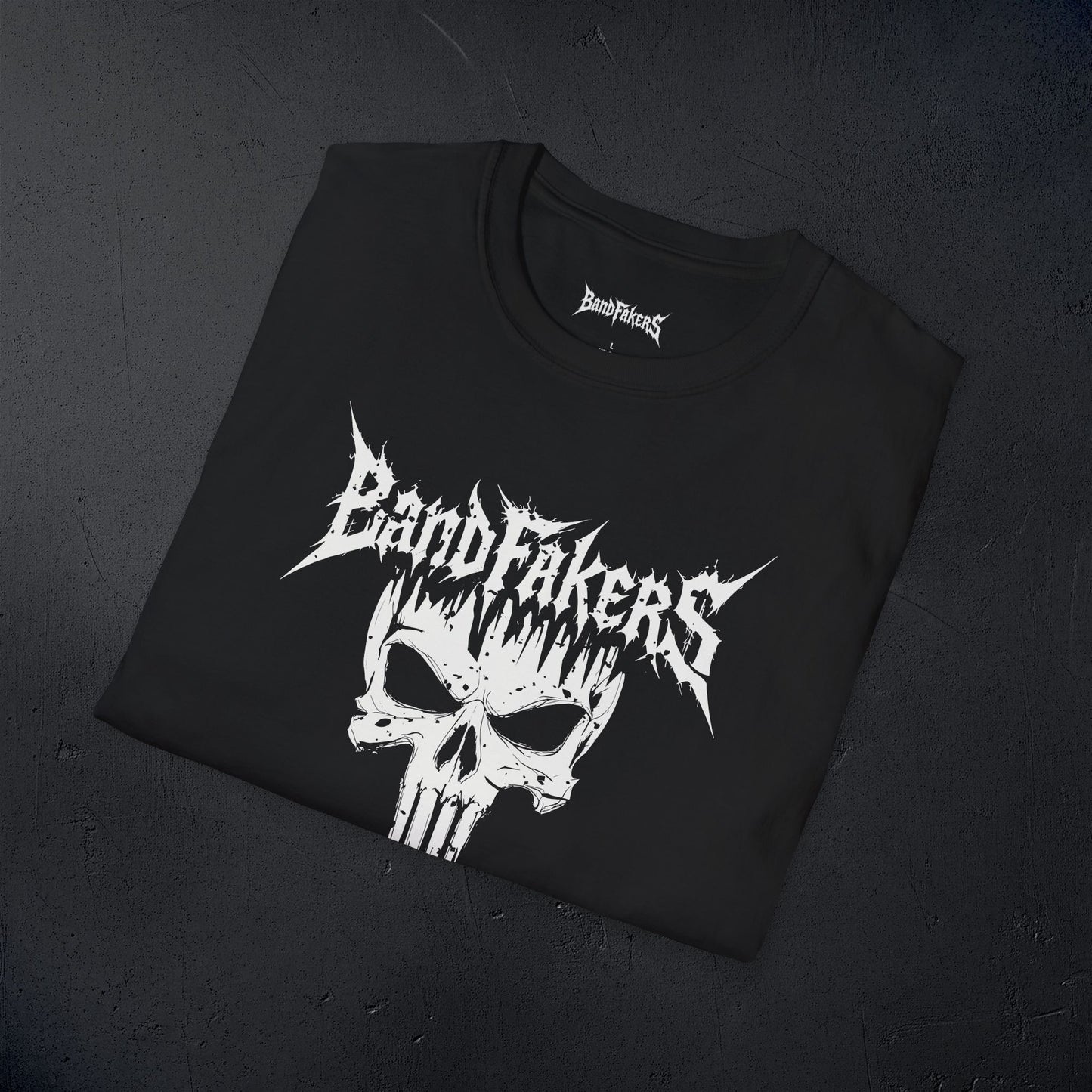 BandFakers: Black Unisex T-Shirt