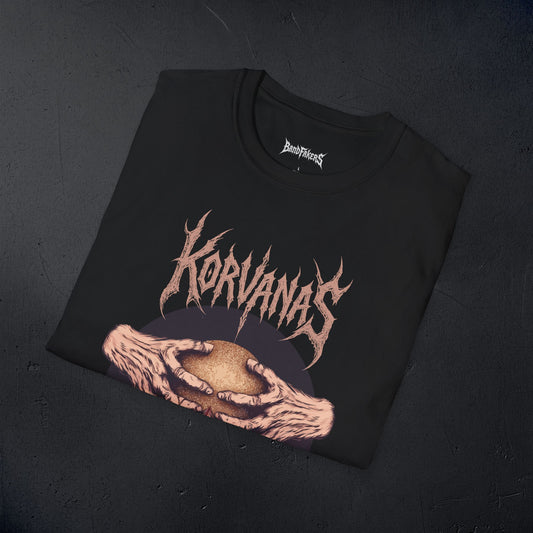 Korvanas: Black Unisex T-Shirt