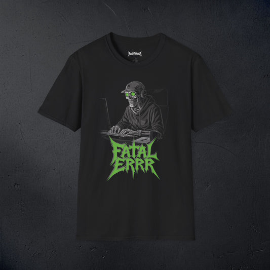 FatalErrr: Black Unisex T-Shirt