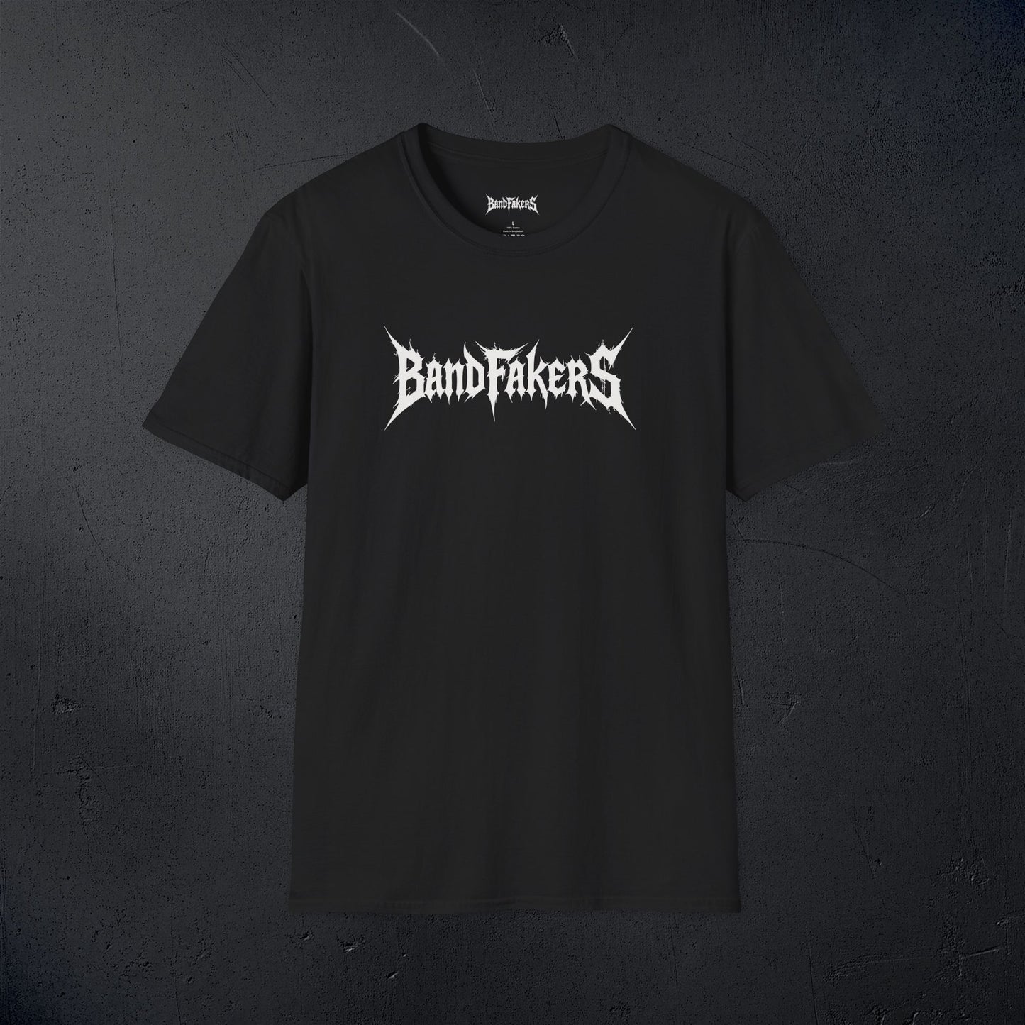 BandFakers: Black Unisex T-Shirt